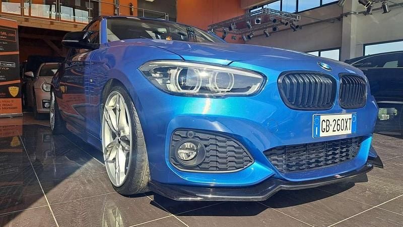 Usata BMW 125 M Sport 218 CV (160 kW) 2016 Blu "portimao" Utilitaria
