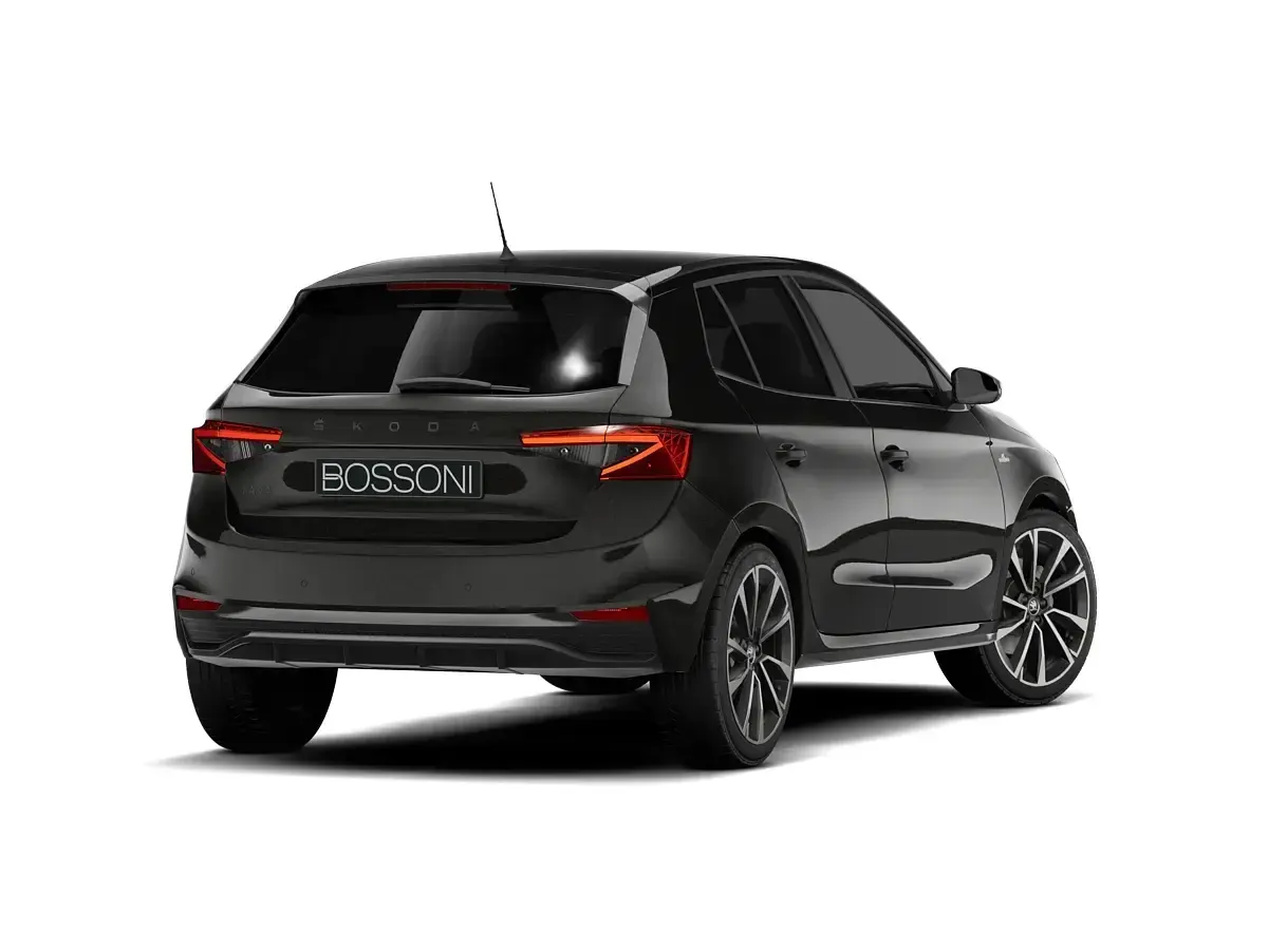 Nuova Skoda Fabia Monte Carlo 95 CV (69 kW) 2026 Nero Utilitaria