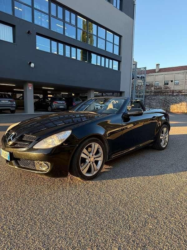 Usata Mercedes SLK200 184 CV (135 kW) 2008 Nero Cabrio