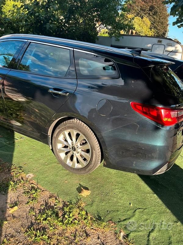 Begagnad Kia Optima 141 HK (103 kW) 2017 Blå Kombi