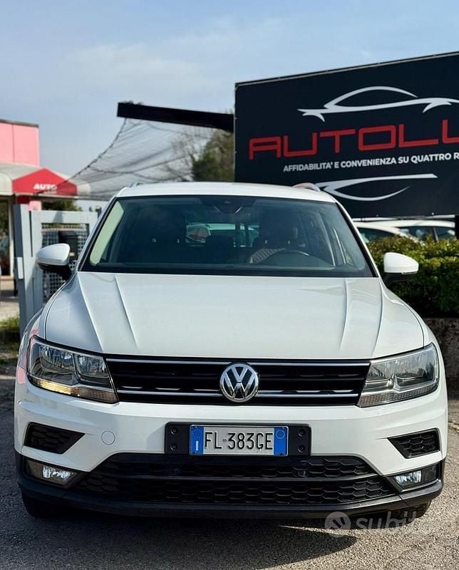 Usata VW Tiguan Business 125 CV (91 kW) 2017 Bianco SUV