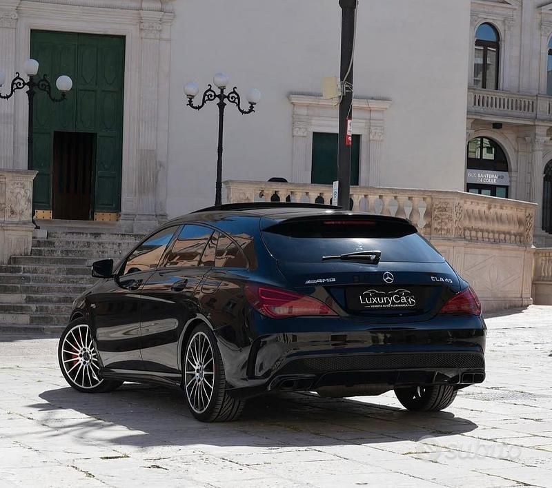 Usata Mercedes CLA45 AMG AMG 381 CV (280 kW) 2016 Nero Station wagon
