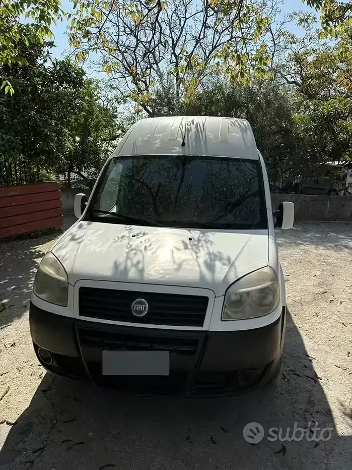 Usata Fiat Doblò 103 CV (75 kW) 2010 Bianco Monovolume
