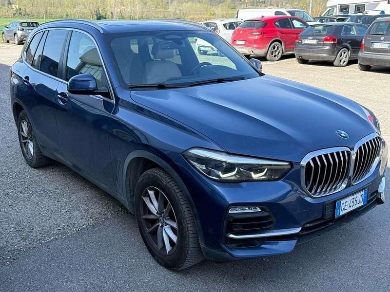 Usata BMW X5 286 CV (210 kW) 2021 Blu/azzurro SUV