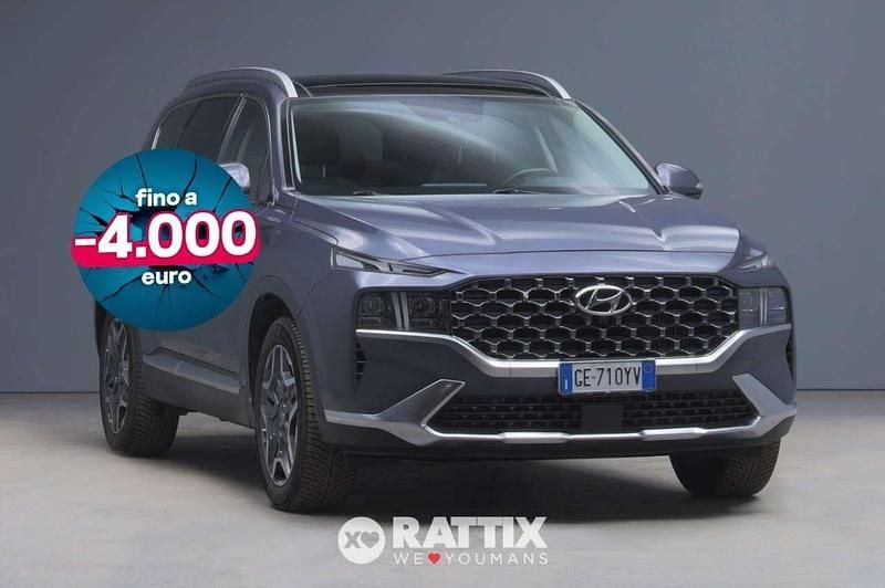Grigio Usata 2021 Hyundai Santa Fe SUV | 28.524 € (Super prezzo) - Immagine 1/4