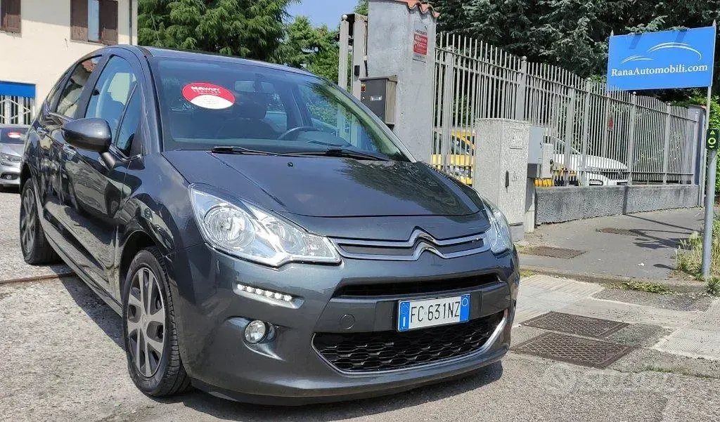 Usata Citroën C3 Seduction 82 CV (60 kW) 2016 Grigio Berlina