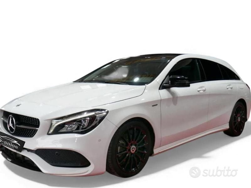 Usata Mercedes CLA200 Night 135 CV (99 kW) 2019 Bianco Station wagon