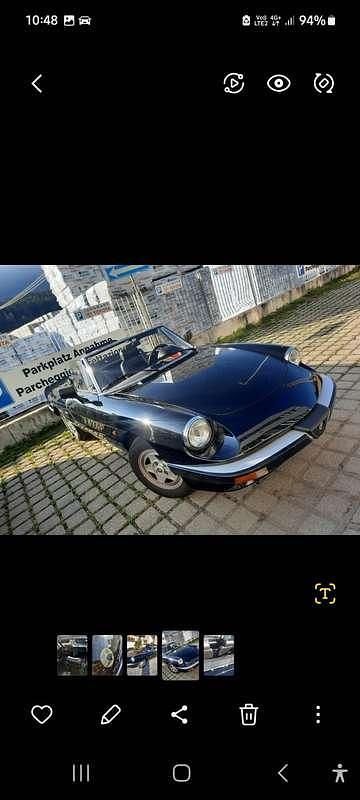 Usata Alfa Romeo Spider Quadrifoglio Verde 116 CV (85 kW) 1988 Cabrio
