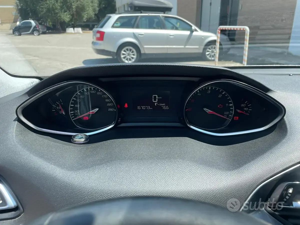 Usata Peugeot 308 SW 116 CV (85 kW) 2014 Grigio Station wagon