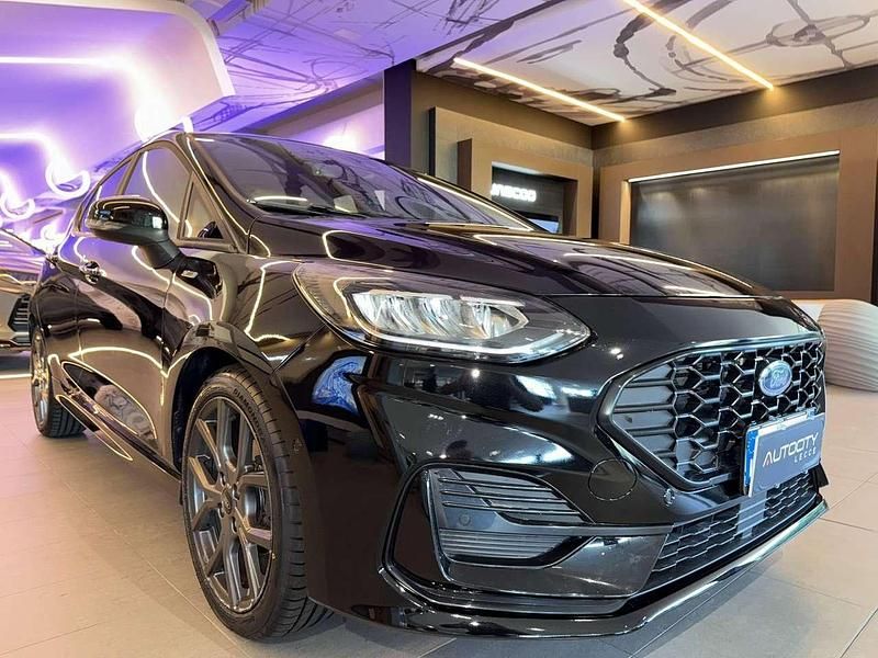 Usata Ford Fiesta ST-Line X 124 CV (91 kW) 2022 Nero Utilitaria