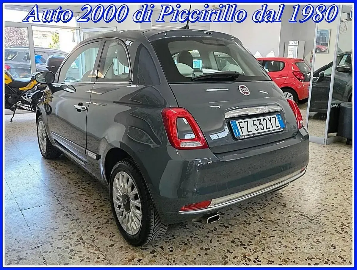 Usata Fiat 500 Lounge 69 CV (50 kW) 2020 Grigio Berlina