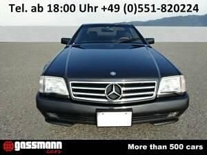 Usata Mercedes SL320 231 CV (169 kW) 1995 Nero Cabrio
