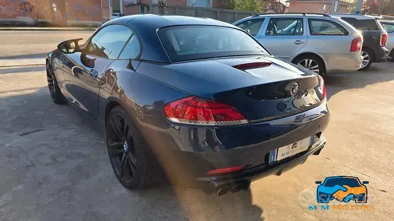 Usata BMW Z4 Efficient Dynamics 300 CV (220 kW) 2012 Blu Cabrio