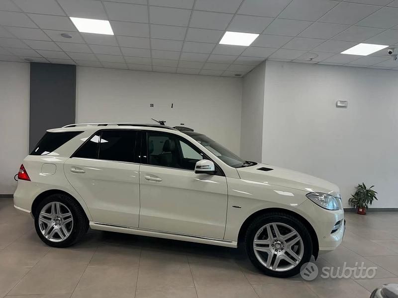 Usata Mercedes ML250 Premium 204 CV (150 kW) 2014 Bianco SUV