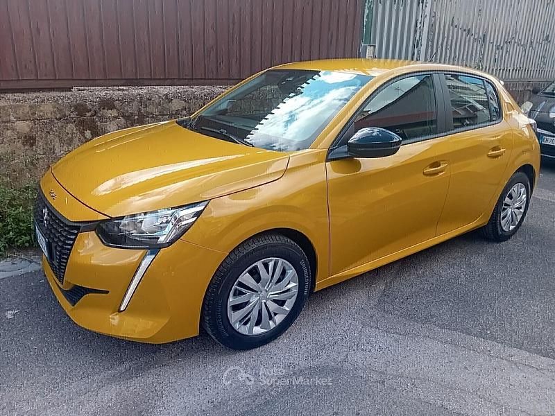 Usata Peugeot 208 Active 75 CV (55 kW) 2023 Giallo Utilitaria