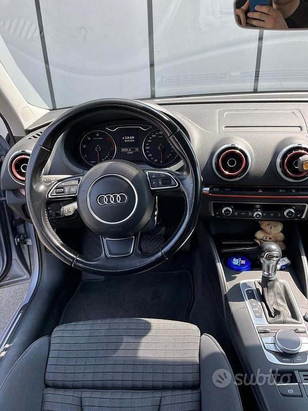 Usata Audi A3 150 CV (110 kW) 2016 Grigio Berlina