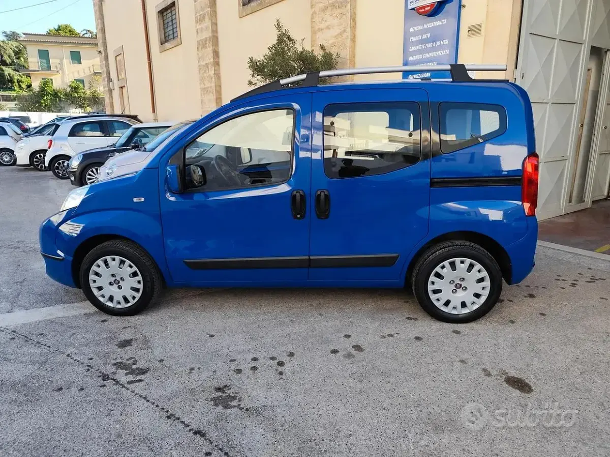 Usata Fiat Qubo Dynamic 73 CV (53 kW) 2010 Blu Monovolume