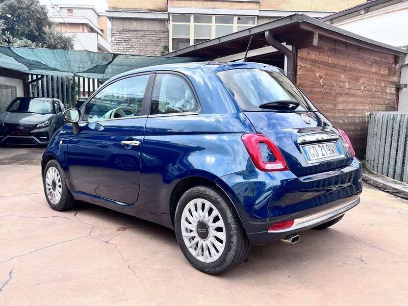 Usata Fiat 500 Dolcevita 70 CV (51 kW) 2021 Blu/azzurro Utilitaria