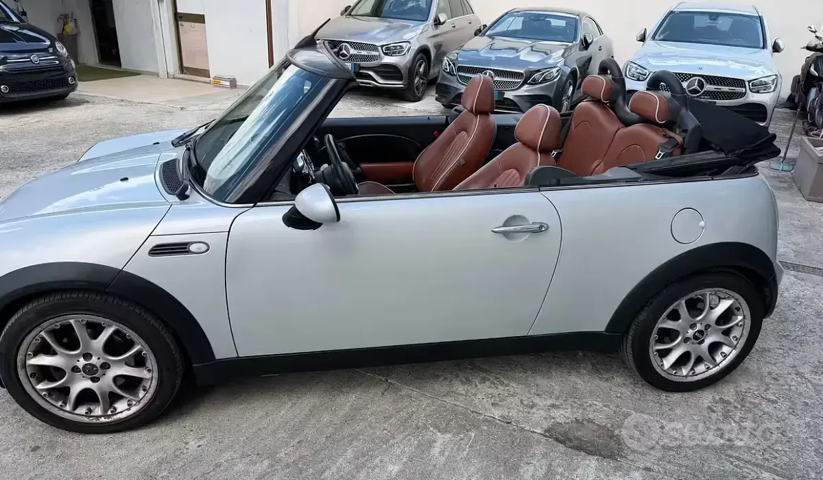 Usata Mini Cooper S Cabriolet 116 CV (85 kW) 2008 Bianco Cabrio