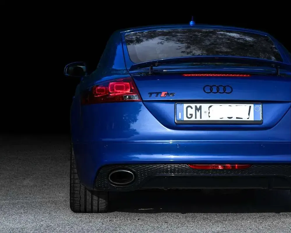 Usata Audi TT RS 340 CV (250 kW) 2014 Blu/azzurro Coupé