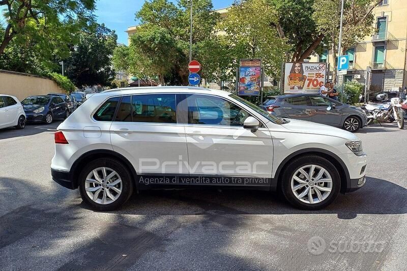 Usata VW Tiguan Executive 150 CV (110 kW) 2017 Bianco SUV