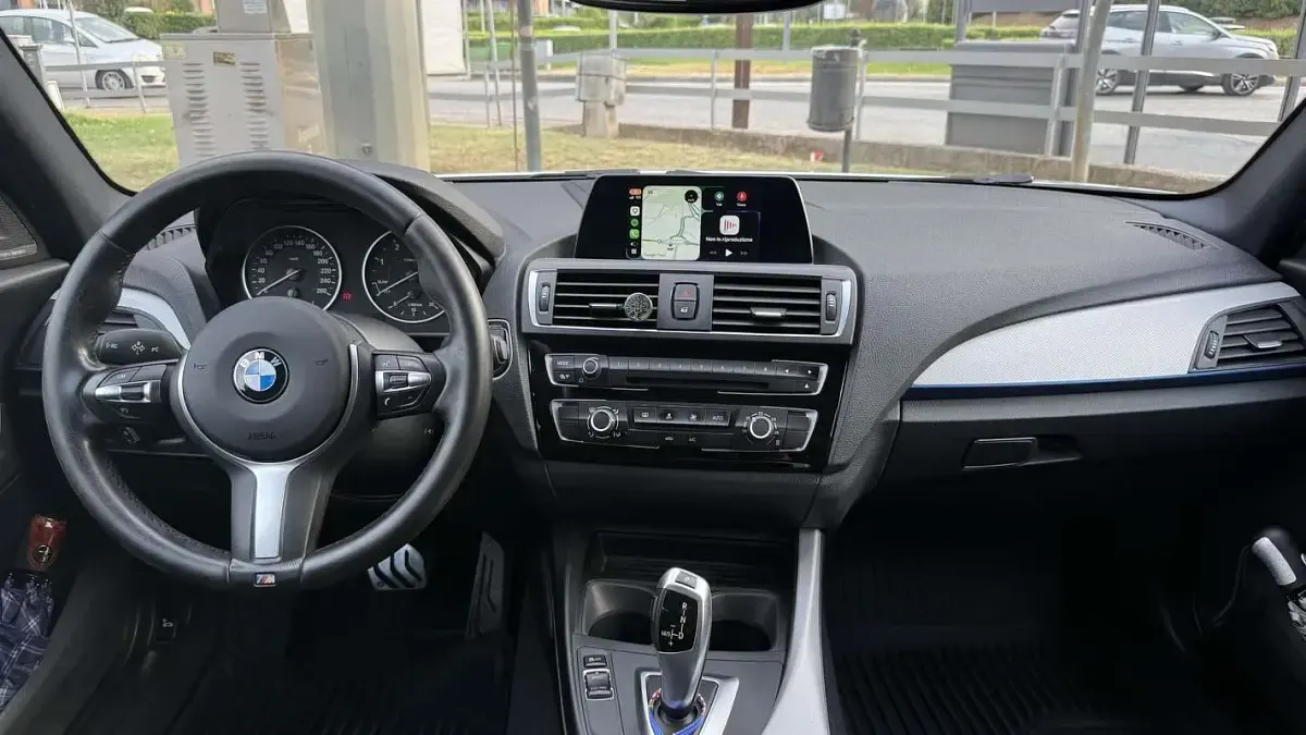 Usata BMW 118 M Sport 150 CV (110 kW) 2017 Bianco Berlina