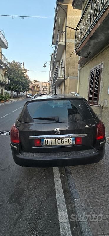 Usata Peugeot 407 109 CV (80 kW) 2007 Nero Station wagon