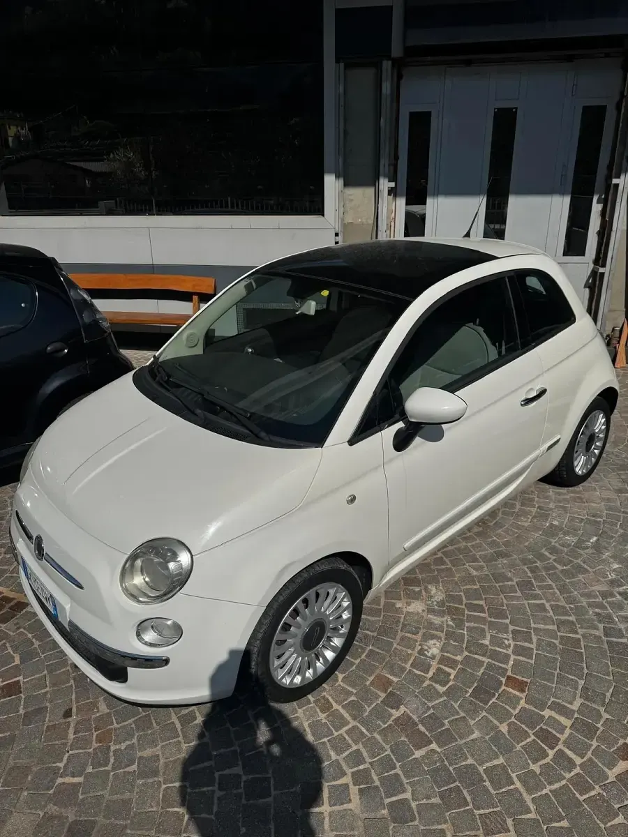 Usata Fiat 500 69 CV (50 kW) 2008 Bianco Berlina