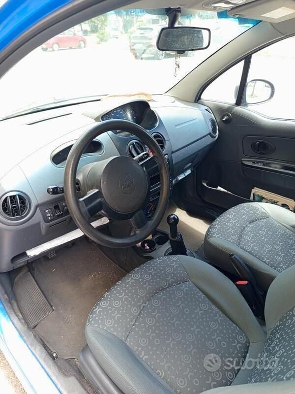 Usata Chevrolet Matiz 51 CV (37 kW) 2006 Blu Utilitaria