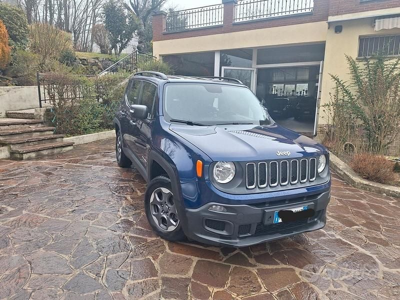 Usata Jeep Renegade Sport 120 CV (88 kW) 2016 Blu SUV