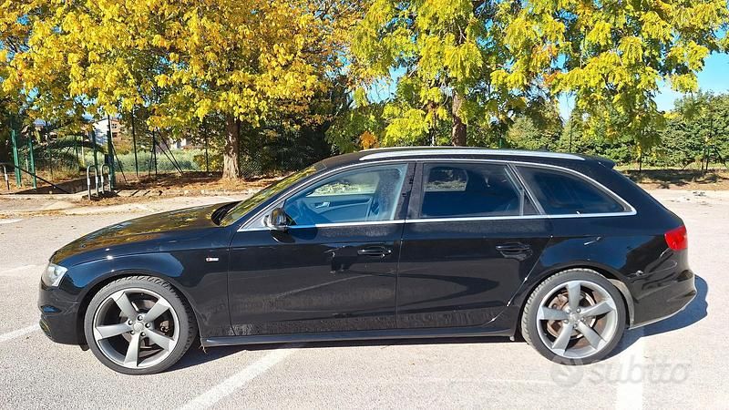 Usata Audi A4 S-Line 190 CV (139 kW) 2014 Nero Station wagon