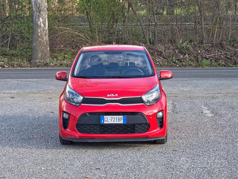 Usata Kia Picanto X-Line 66 CV (48 kW) 2022 Rosso Utilitaria