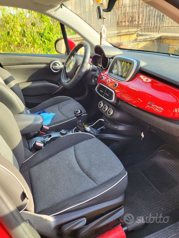 Usata Fiat 500X 120 CV (88 kW) 2017 Rosso SUV