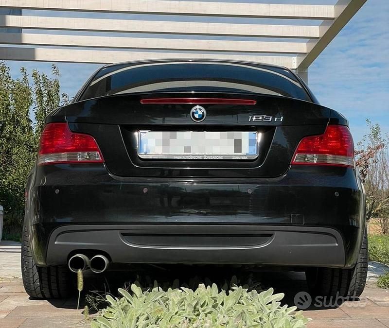 Usata BMW 123 Coupé M Sport 204 CV (150 kW) 2008 Nero Coupé