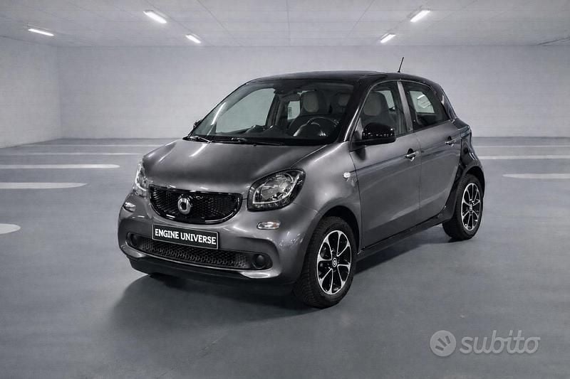 Begagnad Smart ForFour Prime 71 HK (52 kW) 2016 Grå Halvkombi