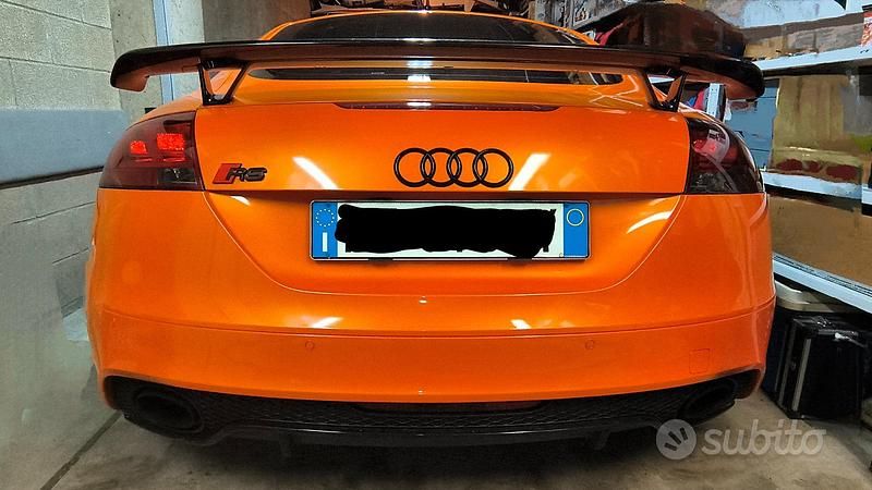Usata Audi TTS 272 CV (200 kW) 2008 Arancione Coupé