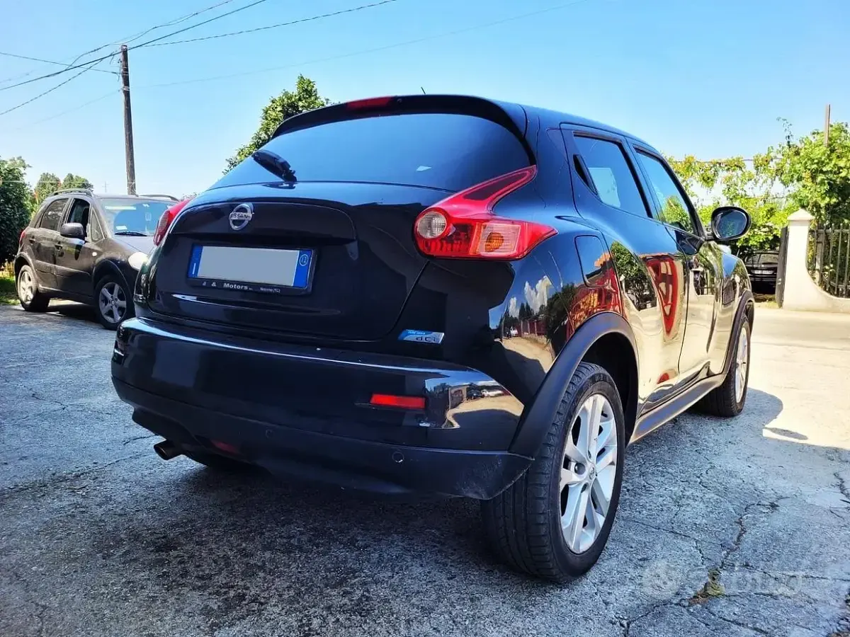 Usata Nissan Juke Acenta Premium 110 CV (80 kW) 2012 Nero SUV
