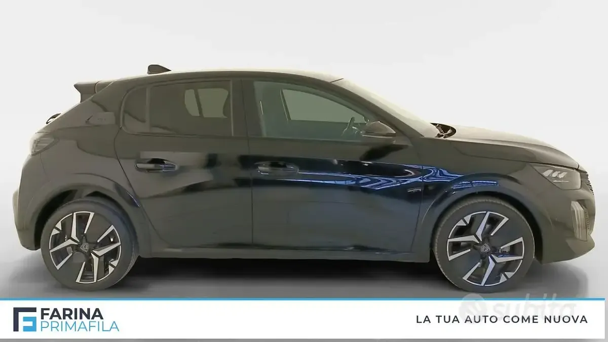 Usata Peugeot 208 GT 136 CV (100 kW) 2025 Nero Utilitaria