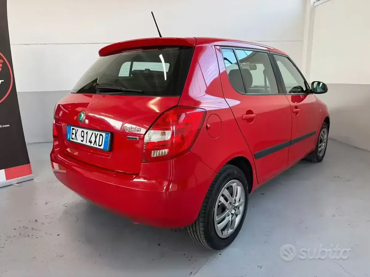 Usata Skoda Fabia Monte Carlo 75 CV (55 kW) 2011 Rosso Berlina