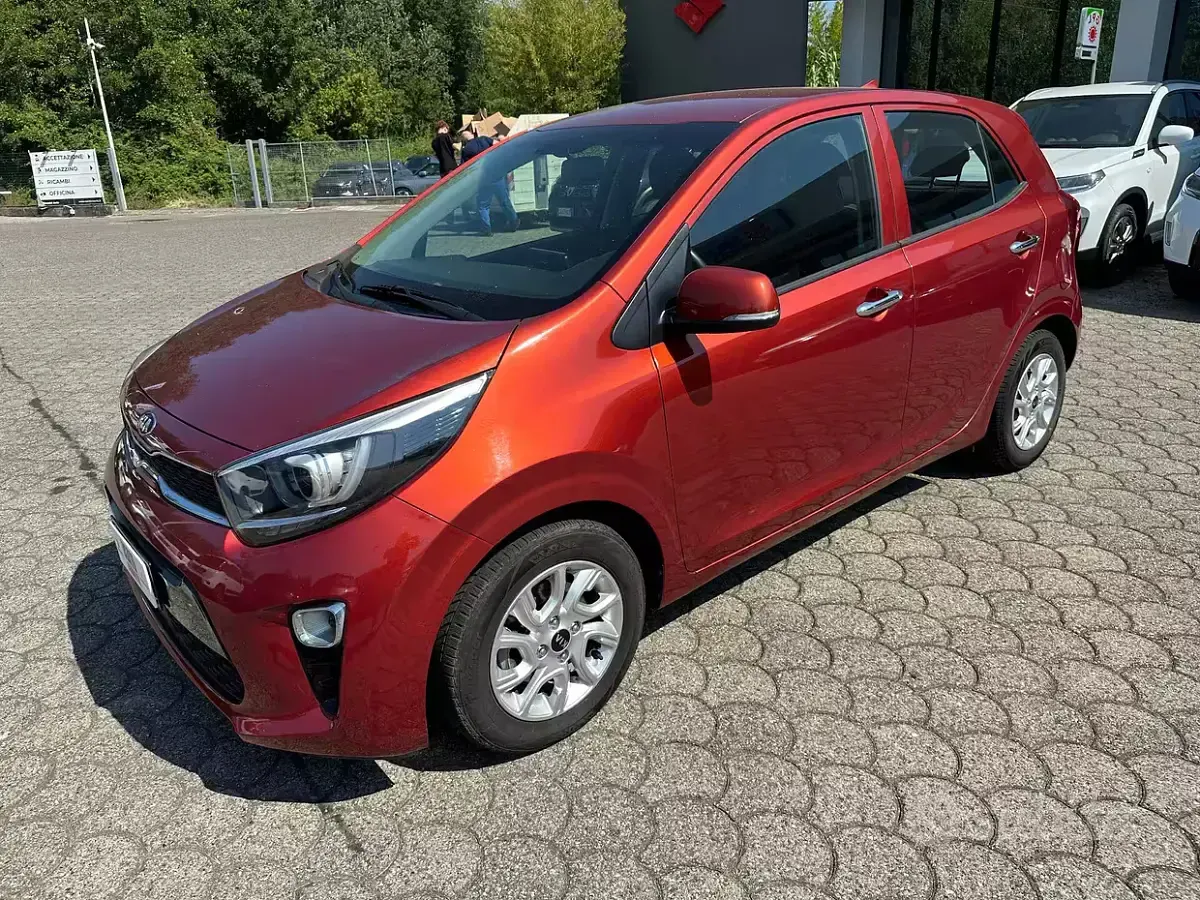 Usata Kia Picanto GT-Line 66 CV (48 kW) 2017 Rosso Utilitaria
