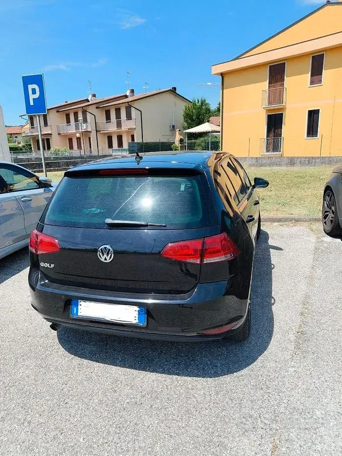 Usata VW Golf VII Allstar 110 CV (80 kW) 2016 Nero Berlina