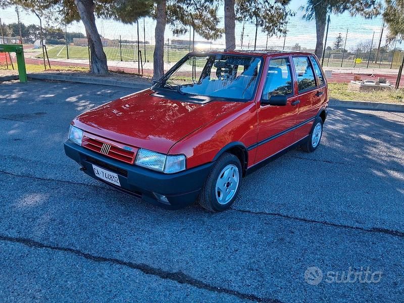 Usata Fiat Uno 49 CV (36 kW) 1993 Rosso Utilitaria