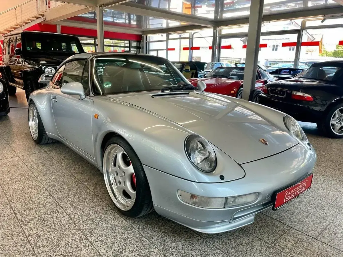 Usata Porsche 911 Turbo S 451 CV (331 kW) 1996 Argento Coupé