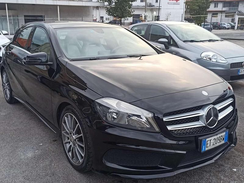 Usata Mercedes A180 Premium 109 CV (80 kW) 2014 Nero Berlina