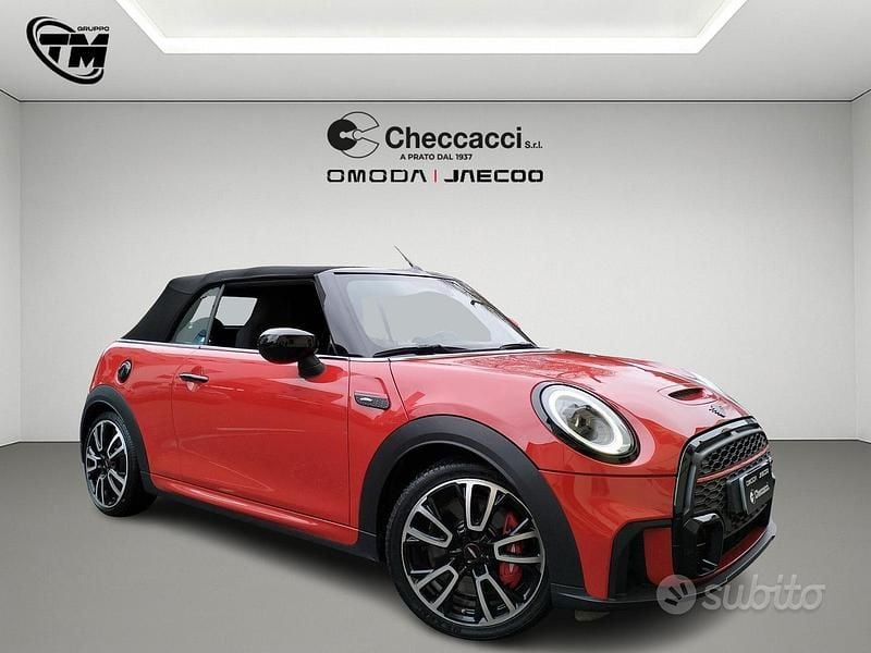 Usata Mini John Cooper Works Cabriolet 231 CV (169 kW) 2021 Rosso Cabrio