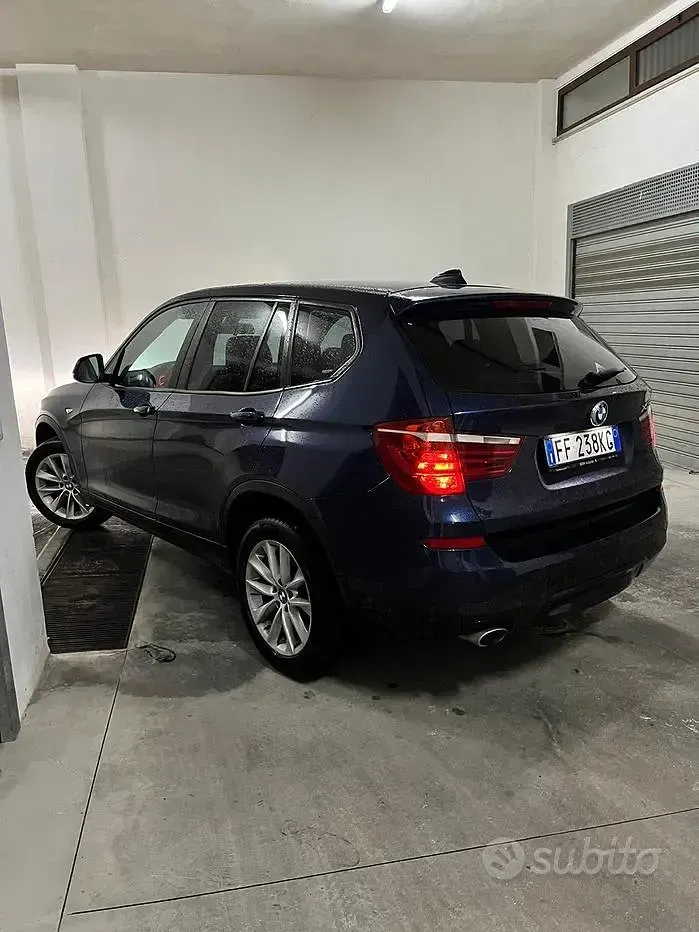 Usata BMW X3 xLine 190 CV (139 kW) 2016 Blu/azzurro SUV