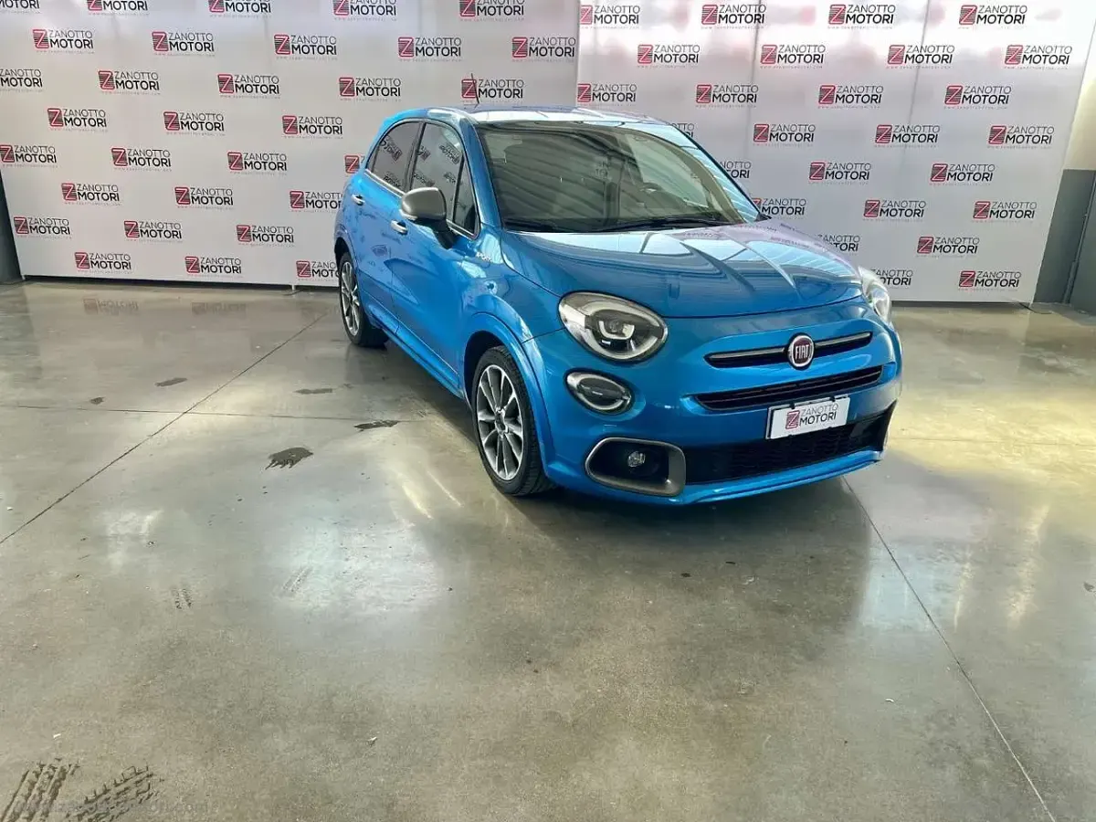 Usata Fiat 500X Sport 120 CV (88 kW) 2021 Blu/azzurro SUV