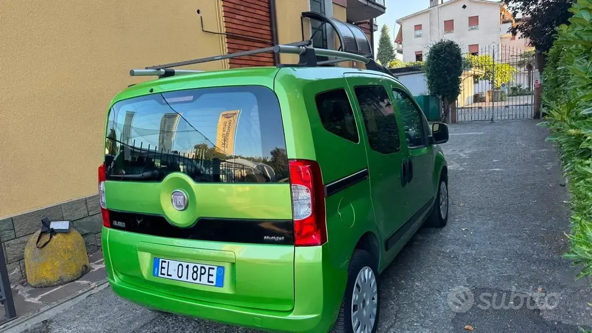 Usata Fiat Doblò 101 CV (74 kW) 2012 Verde Monovolume