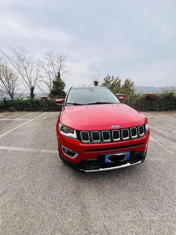Usata Jeep Compass 120 CV (88 kW) 2019 Rosso SUV