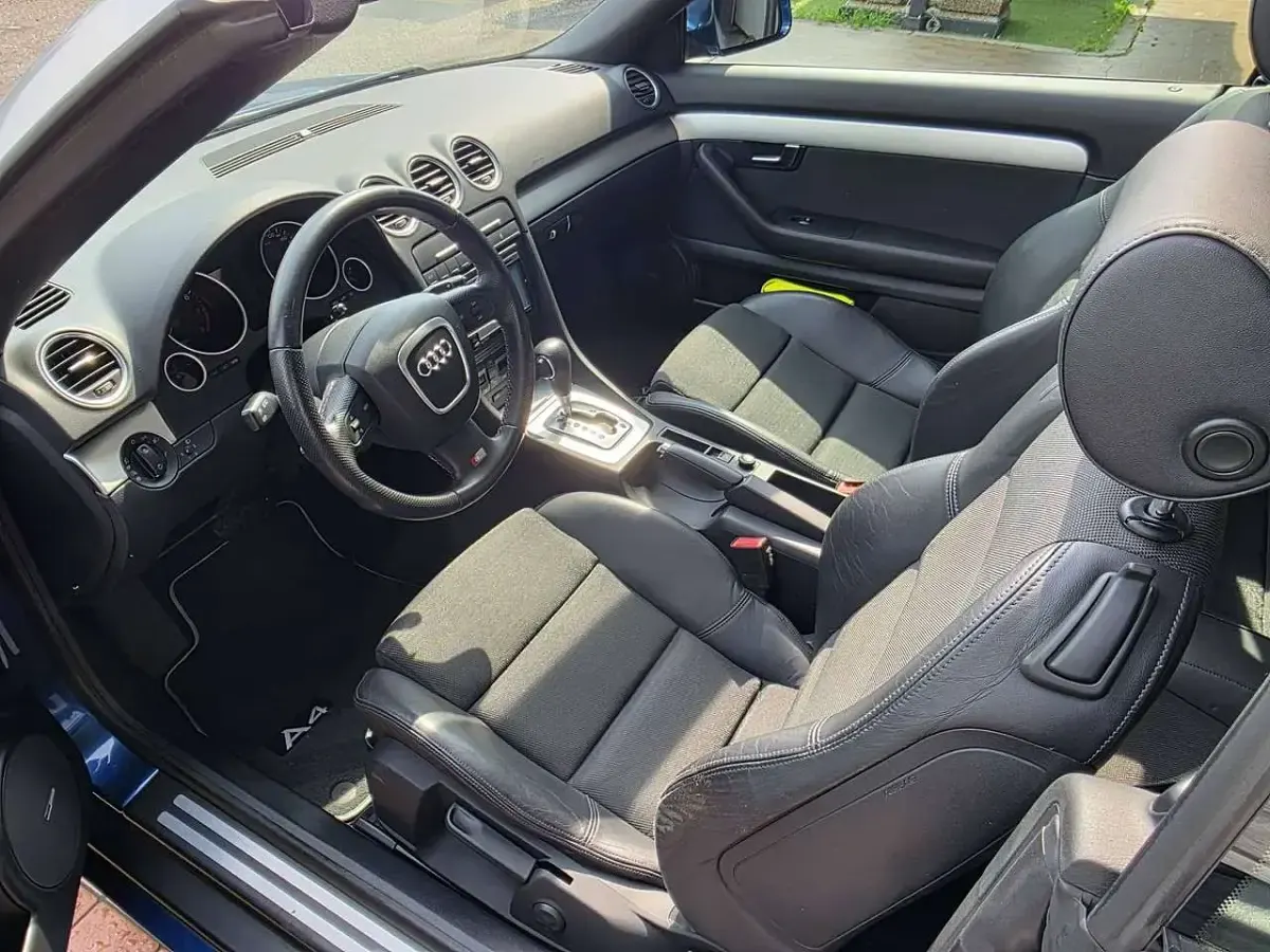 Usata Audi A4 Cabriolet S-Line 200 CV (147 kW) 2006 Blu/azzurro Cabrio